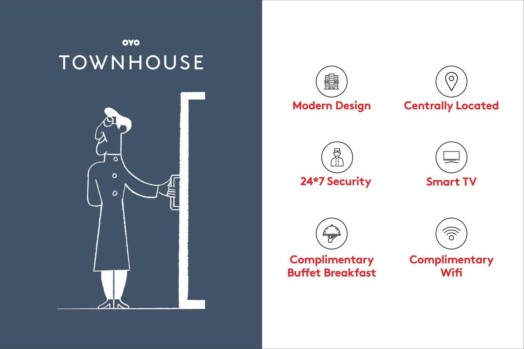 Townhouse The Amv Hotel Gurgaon Exteriör bild